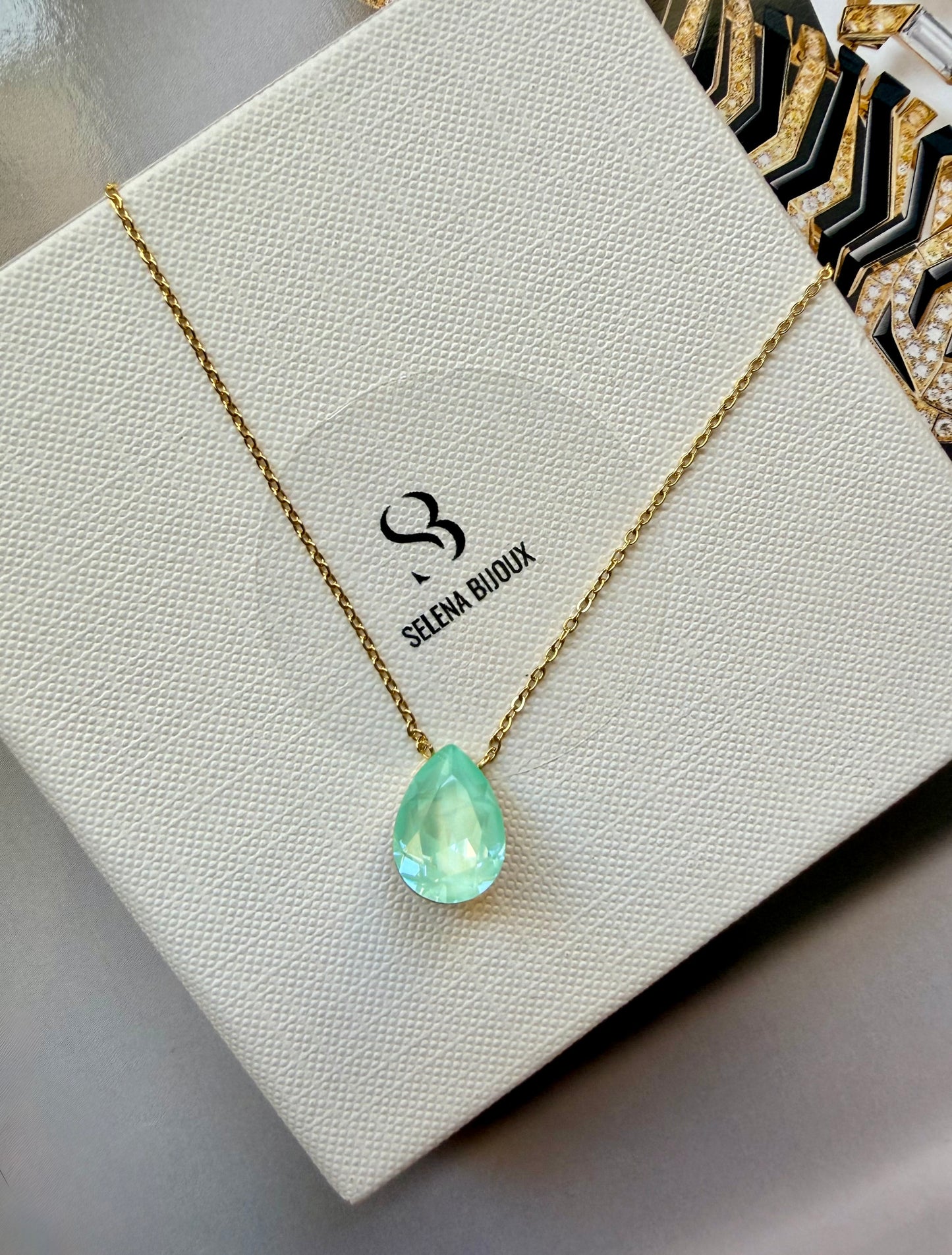 COLLIER MOON AZUR