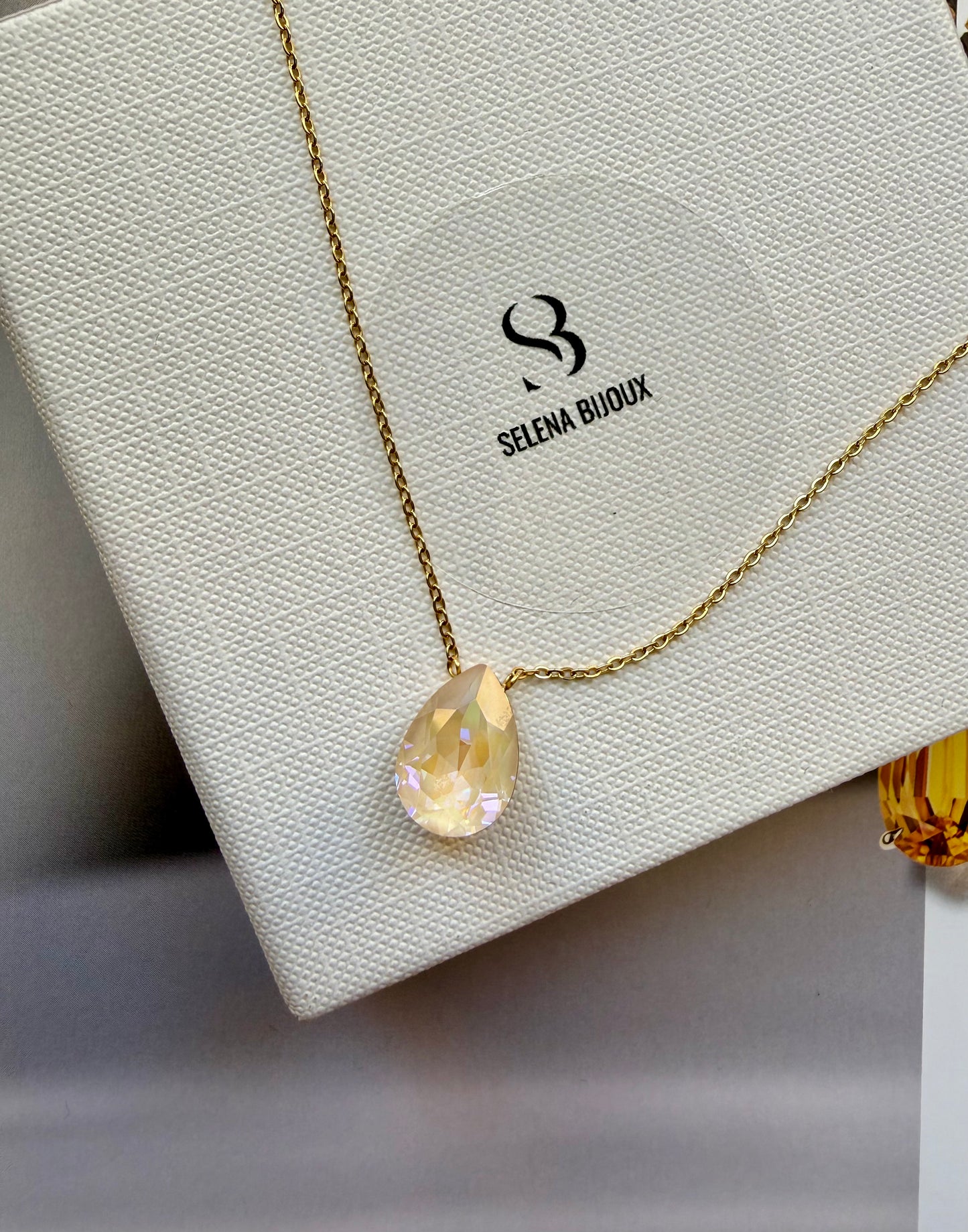 COLLIER MOON IVOIRE