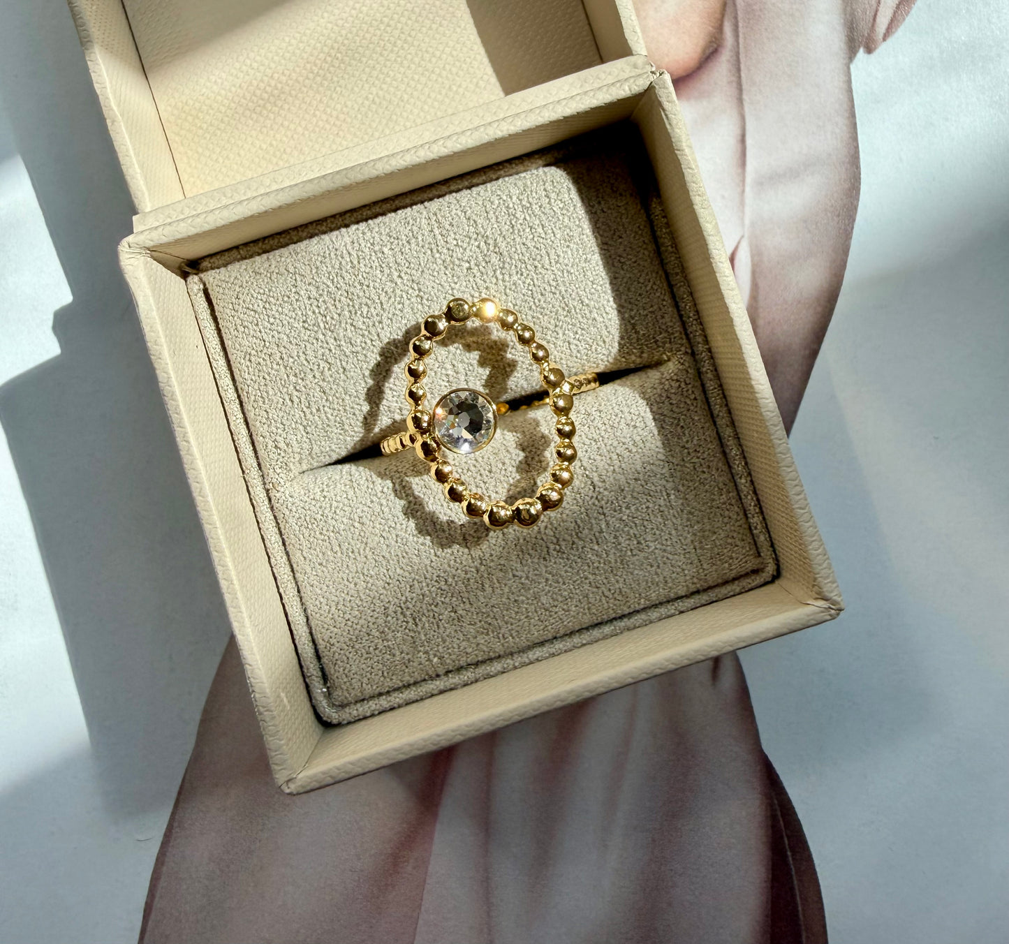 BAGUE AURALIS BLANCHE