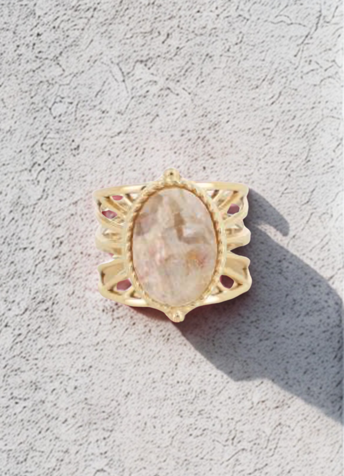 BAGUE KENZA JASPE PAYSAGE