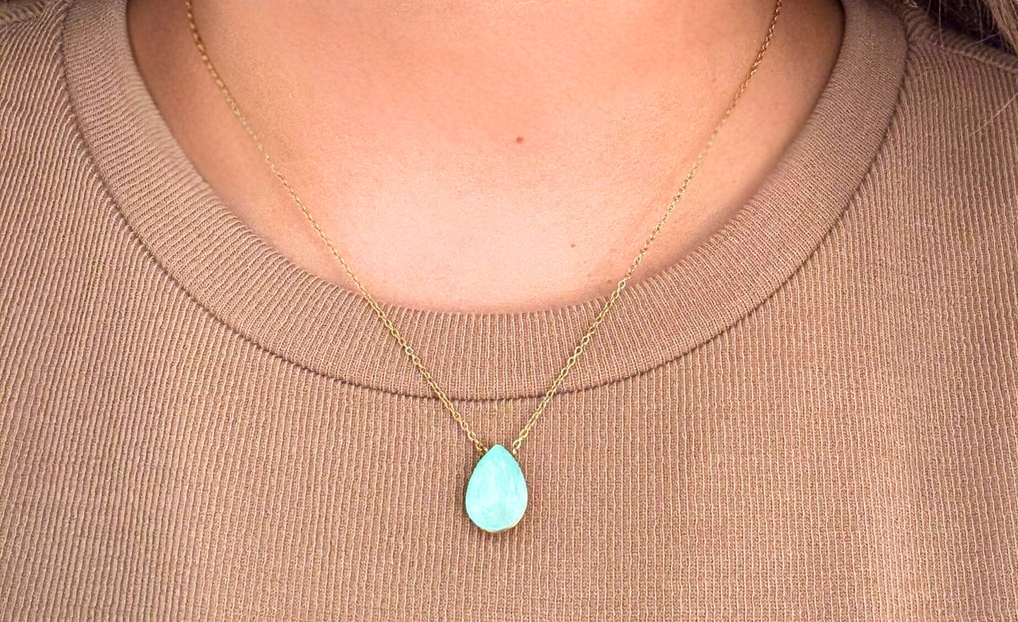 COLLIER MOON AZUR