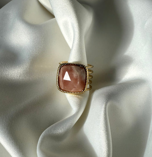 BAGUE ZINA PIERRE DE SOLEIL