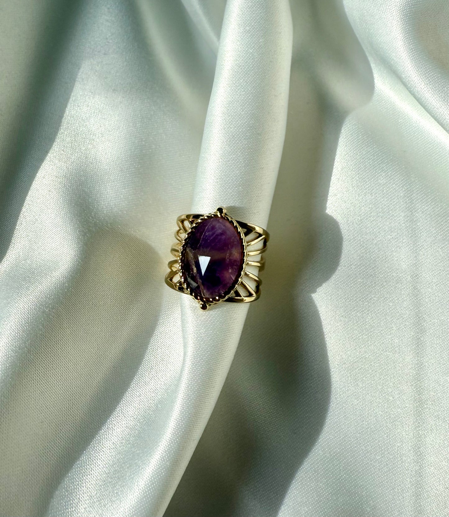 BAGUE KENZA AMETHYSTE
