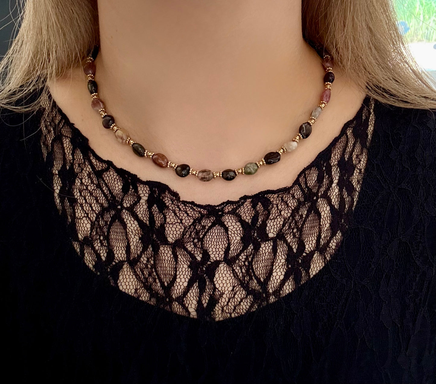 COLLIER SELENA TOURMALINE