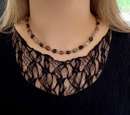 COLLIER SELENA TOURMALINE