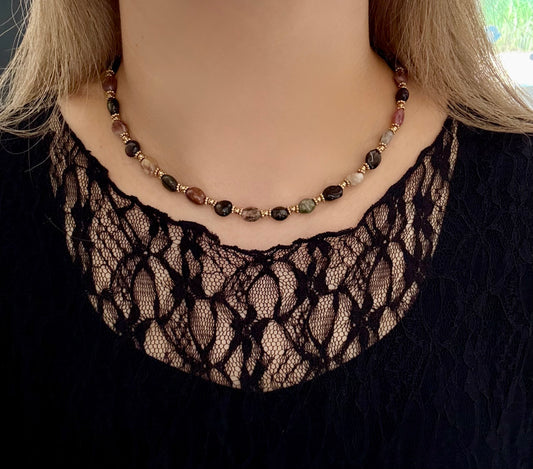 COLLIER SELENA TOURMALINE