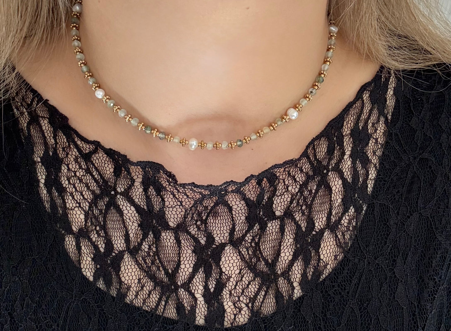 COLLIER VICTORIA TURQUOISE AFRICAINE