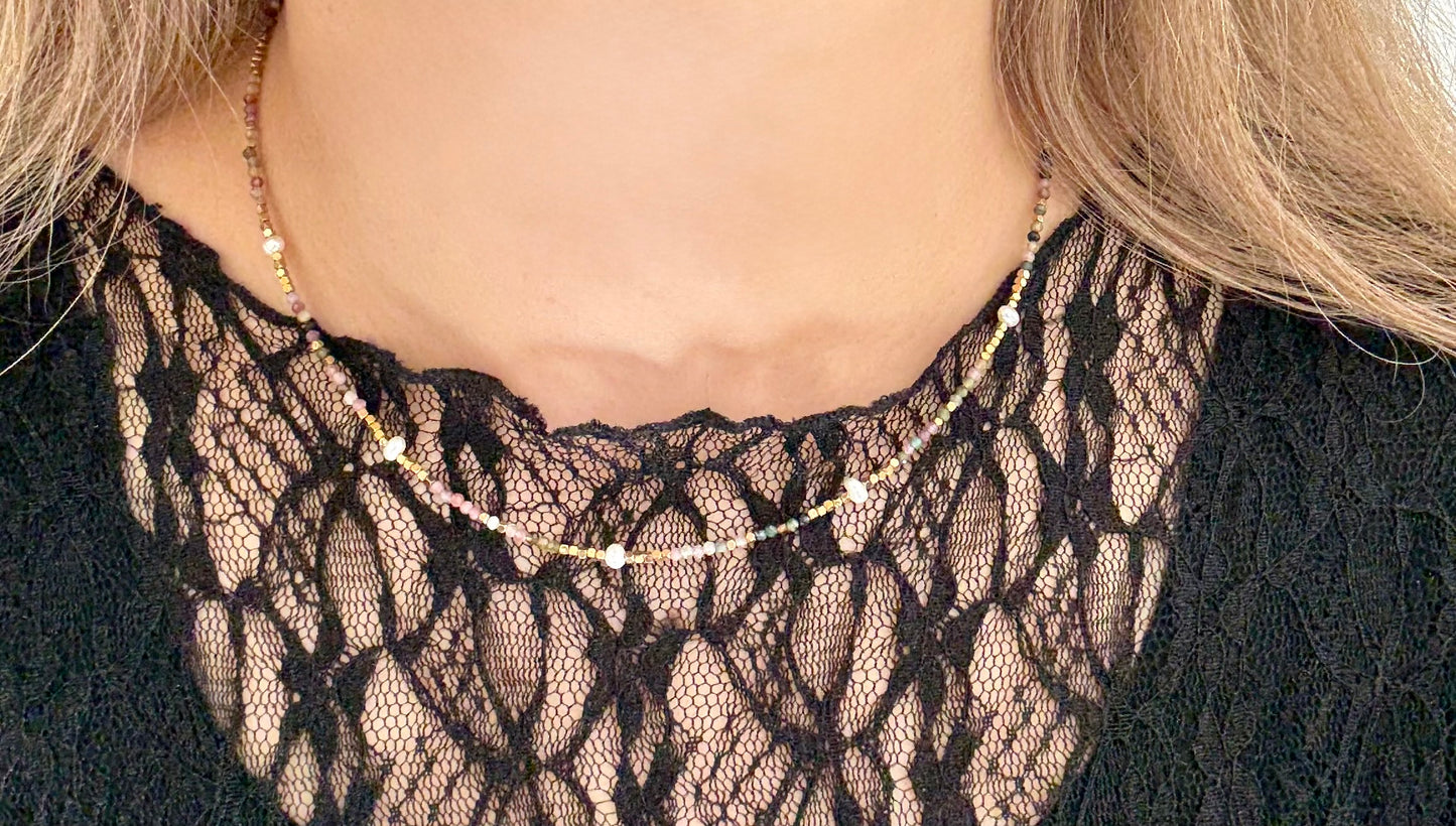 COLLIER ISIS TOURMALINE