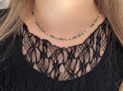 COLLIER ISIS TURQUOISE AFRICAINE