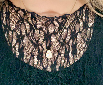 COLLIER MOON IVOIRE