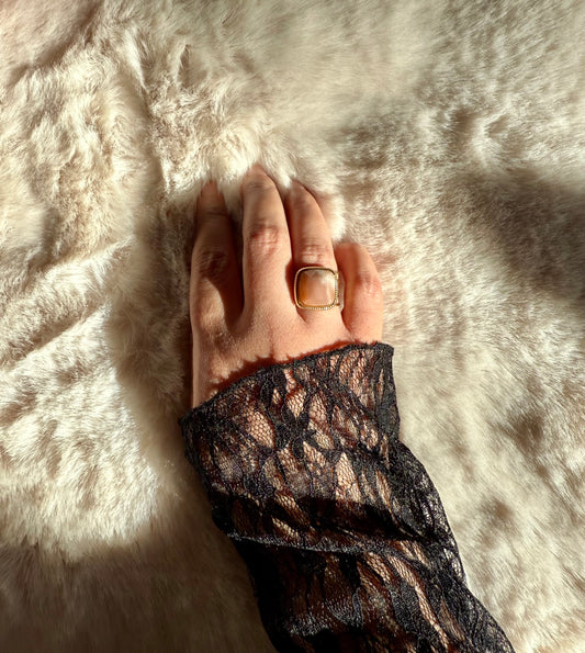 BAGUE ZINA PIERRE DE SOLEIL