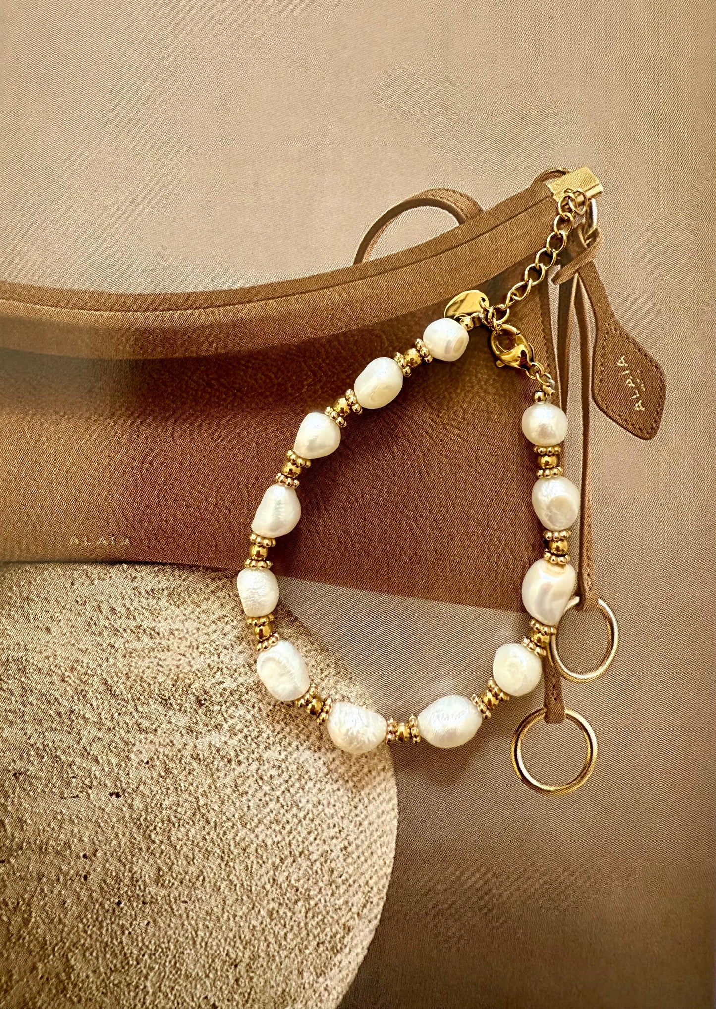 BRACELET SELENA PERLE