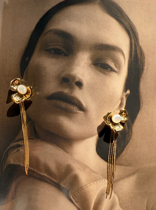 BOUCLES SAKURA NACRE