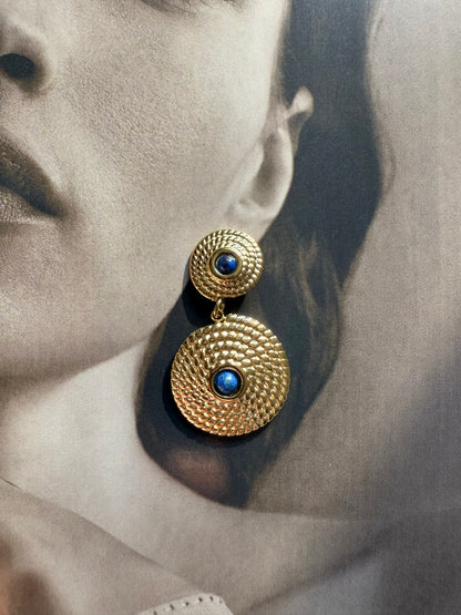 BOUCLES SORAYA LAPIS LAZULI