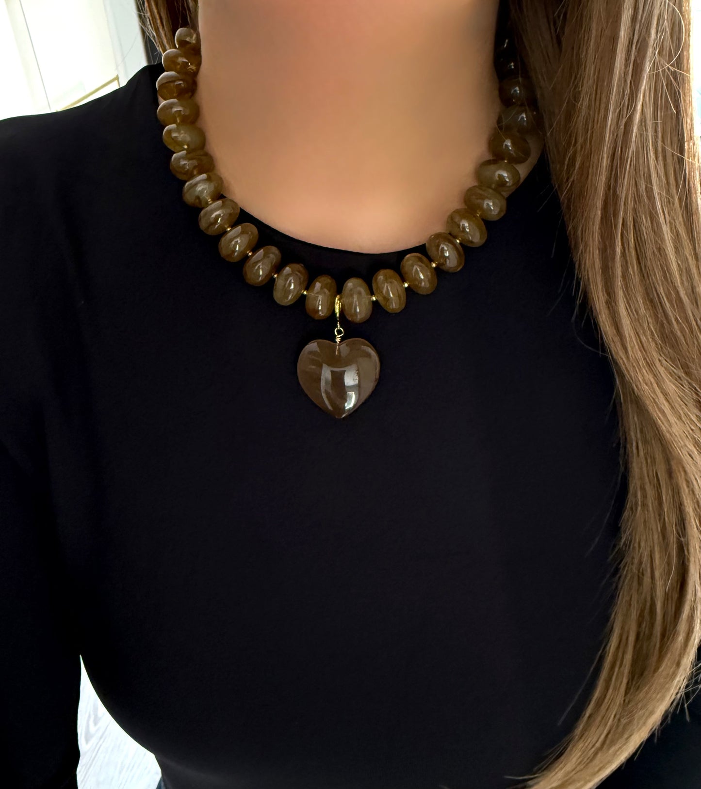Collier Noa Taupe