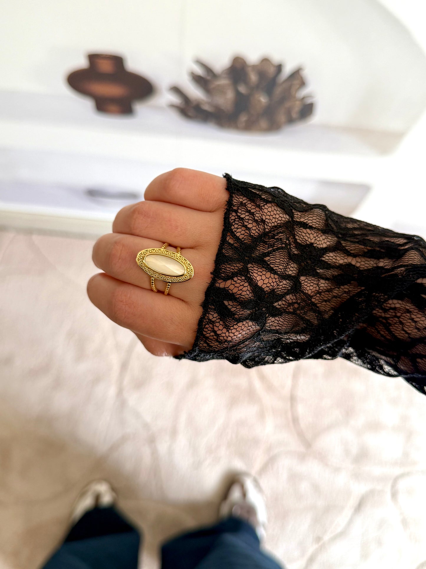 BAGUE MALDIVES IVOIRE