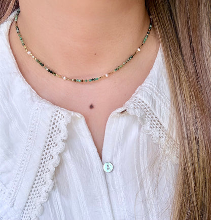 COLLIER ISIS TURQUOISE AFRICAINE