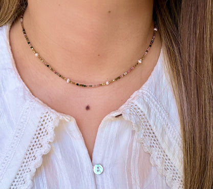 COLLIER ISIS TOURMALINE