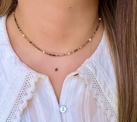 COLLIER ISIS TOURMALINE