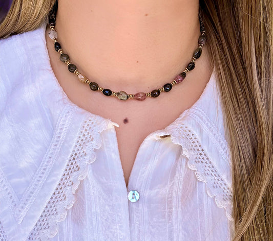 COLLIER SELENA TOURMALINE