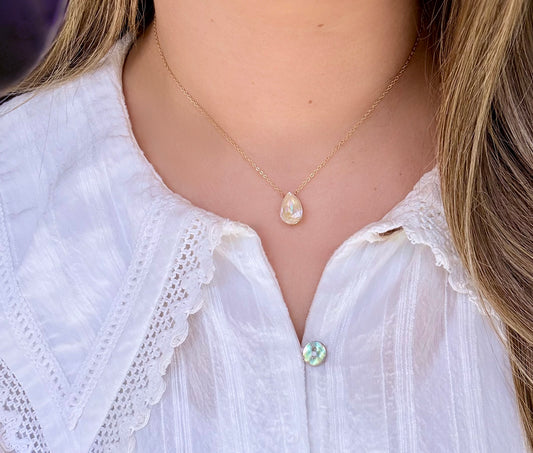 COLLIER MOON IVOIRE