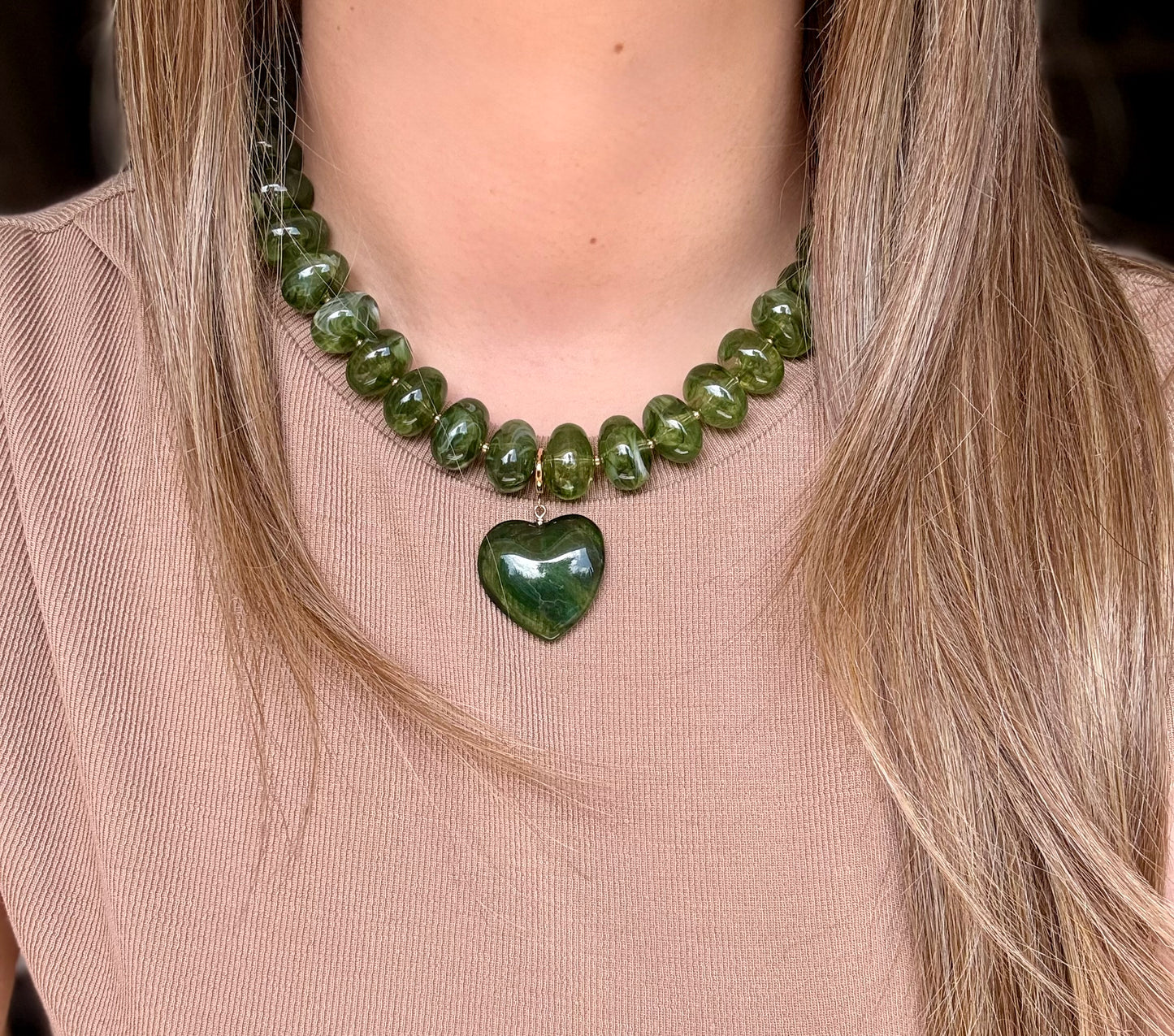 Collier Noa Vert