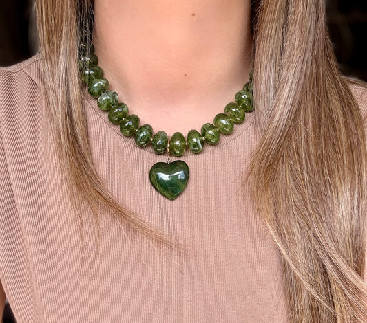 Collier Noa Vert