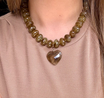 Collier Noa Taupe