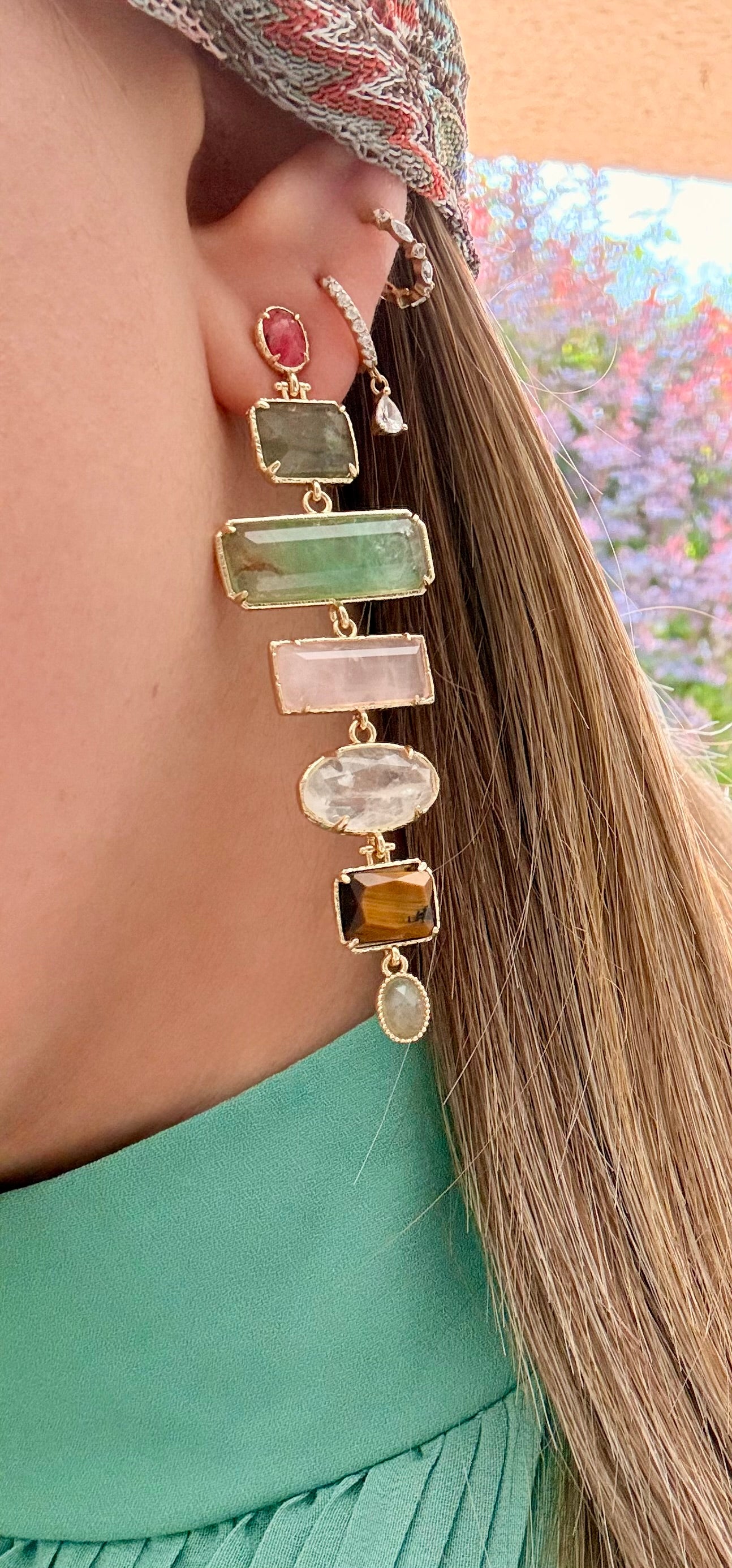 Boucles Jade Multicolor