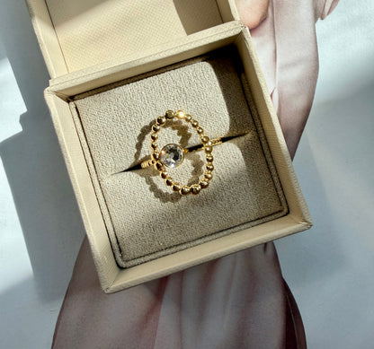 BAGUE AURALIS BLANCHE