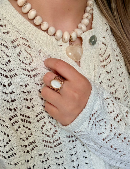 BAGUE KENZA NACRE