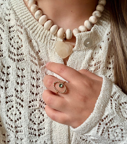 BAGUE AURALIS VERTE