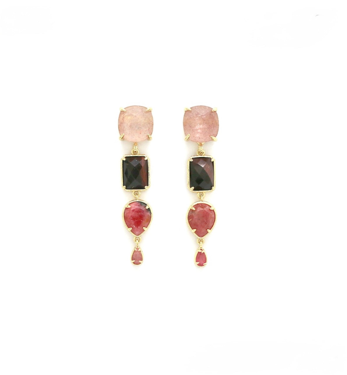 Boucles PENELOPE FRAISE