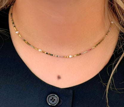COLLIER ISIS TOURMALINE