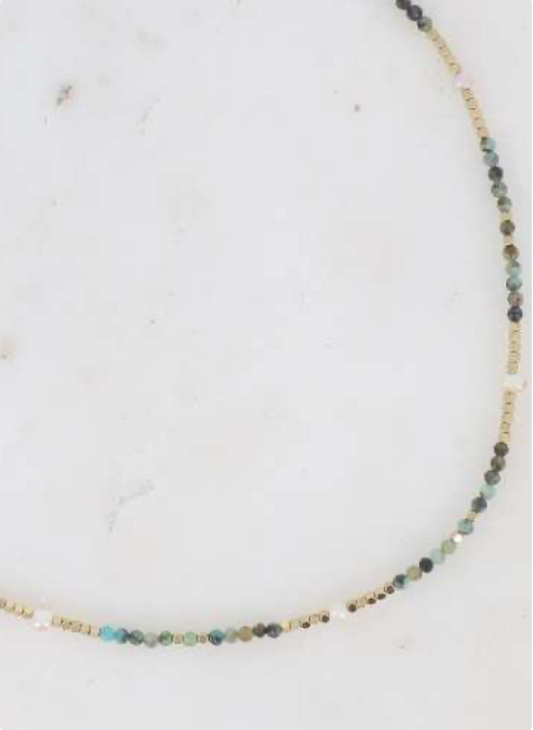 COLLIER ISIS TURQUOISE AFRICAINE