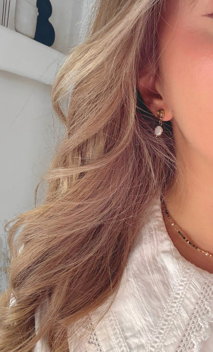 BOUCLES PEARIS CAMEL