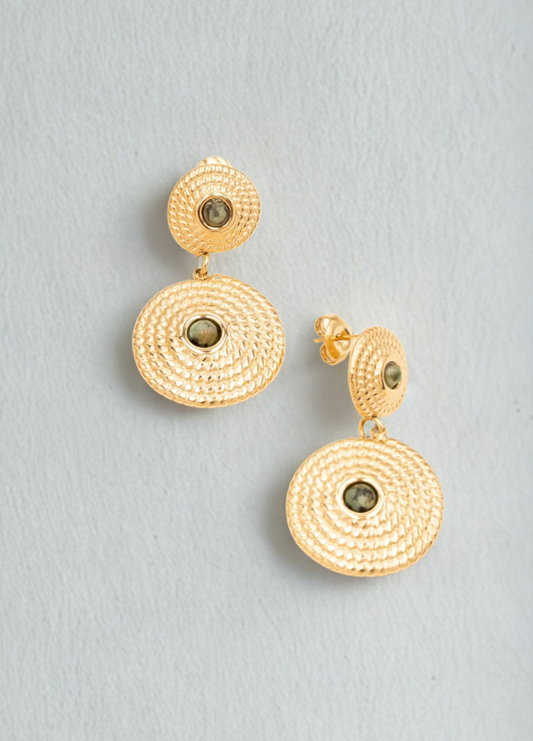 BOUCLES SORAYA JASPE