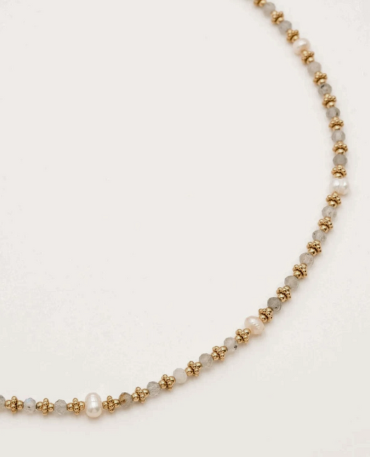 COLLIER VICTORIA LABRADORITE